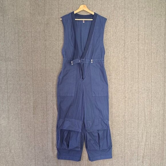 Free People Blue Jumpsuit - Picture 3 of 12